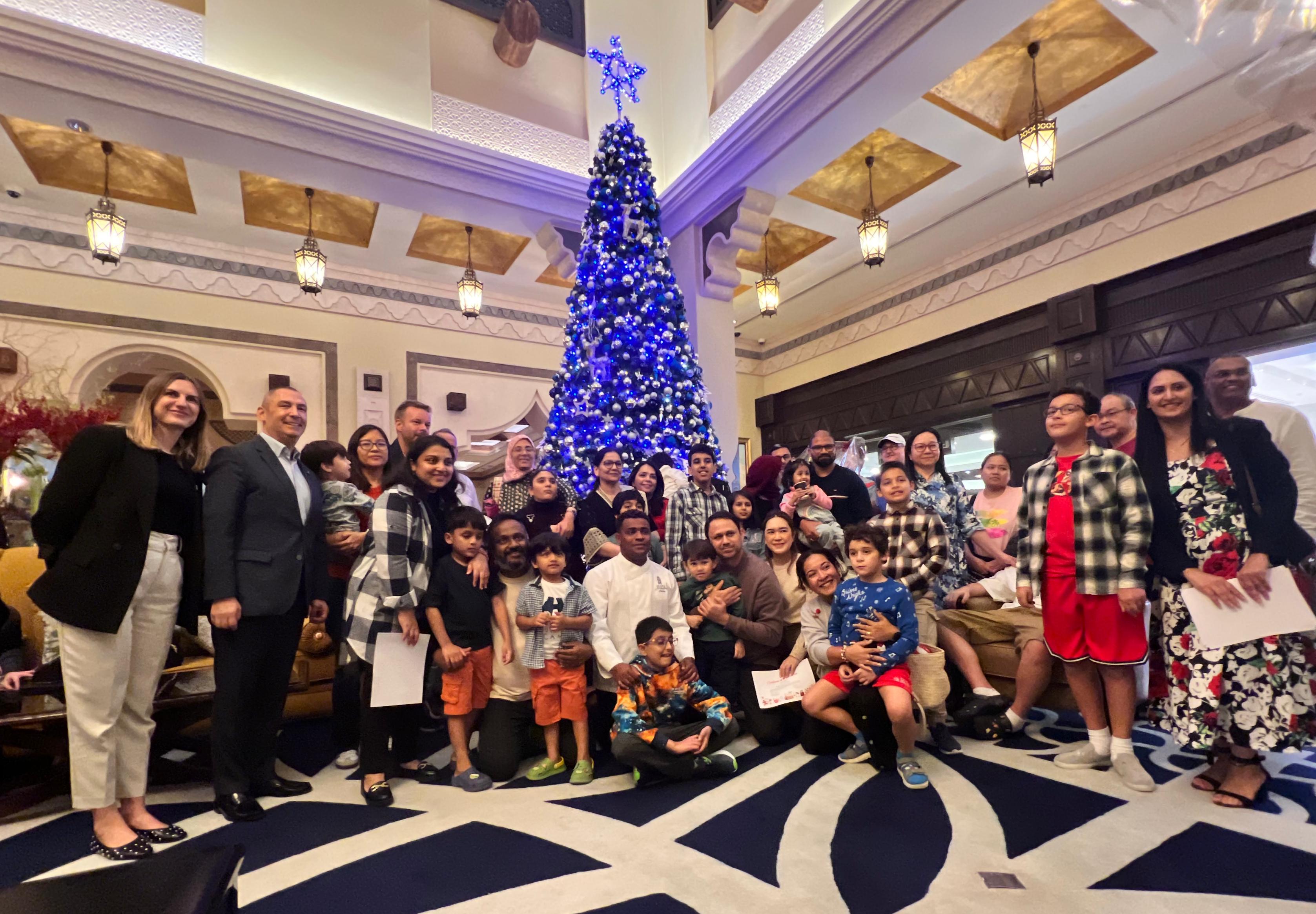 Tree Lighting and Gingerbread Making event at Sharq Village and Spa! 🎄